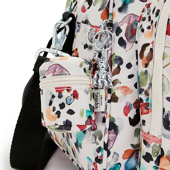 Kipling Camama Printed Diaper Bag Vesker Hvite | NO 1963AH